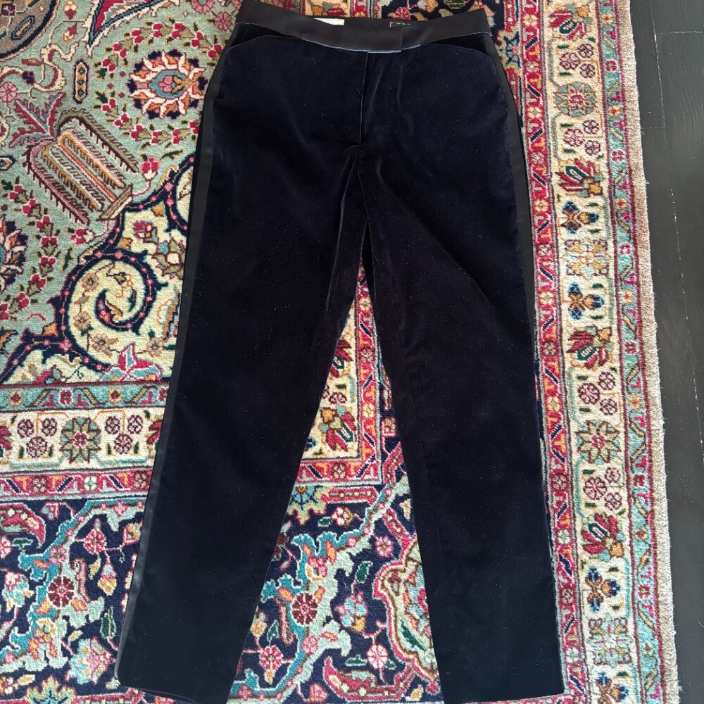 Brooks Brothers Black Velvet Pants (BRAND NEW)– Size 8